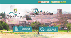Desktop Screenshot of gignac-energie.com